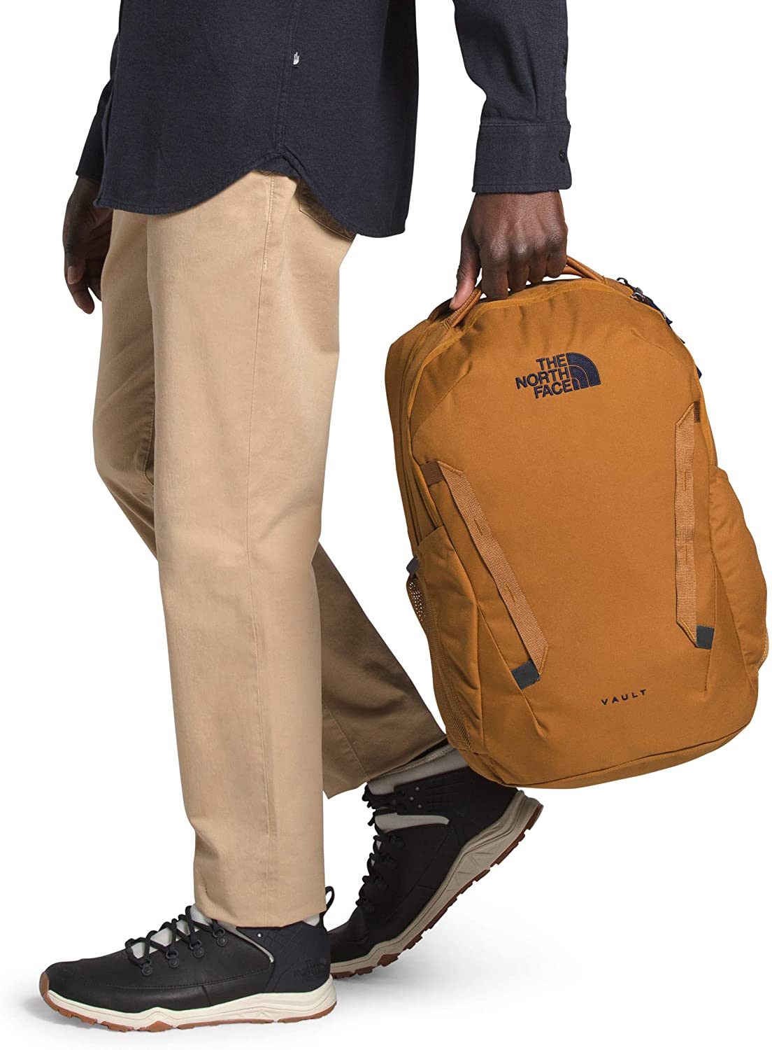 The North Face Vault Backpack, Moab Khaki/Asphalt Grey, One Size