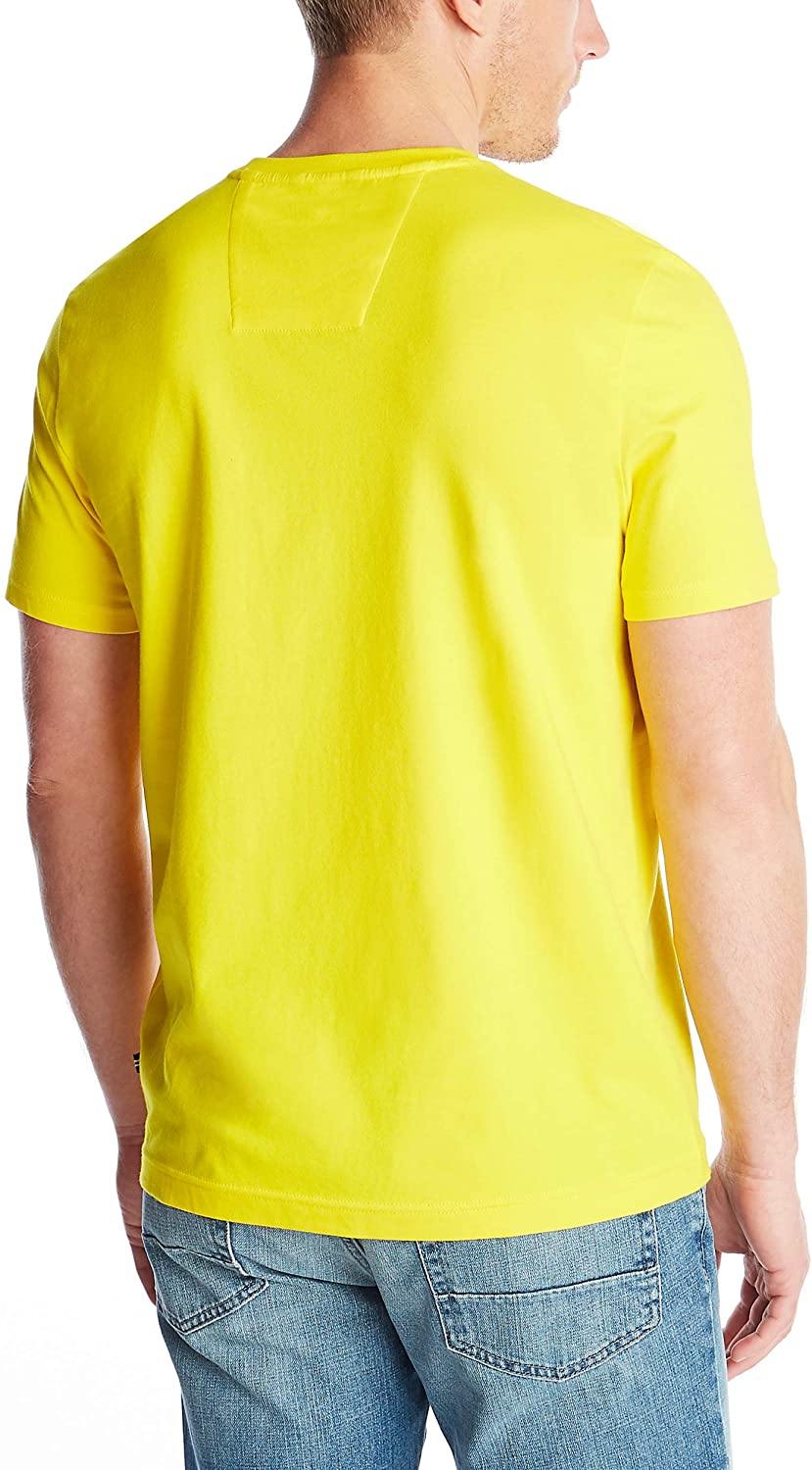 Nautica Men's Solid Crew Neck Short-Sleeve Pocket T-Shirt - JOY2ESpree