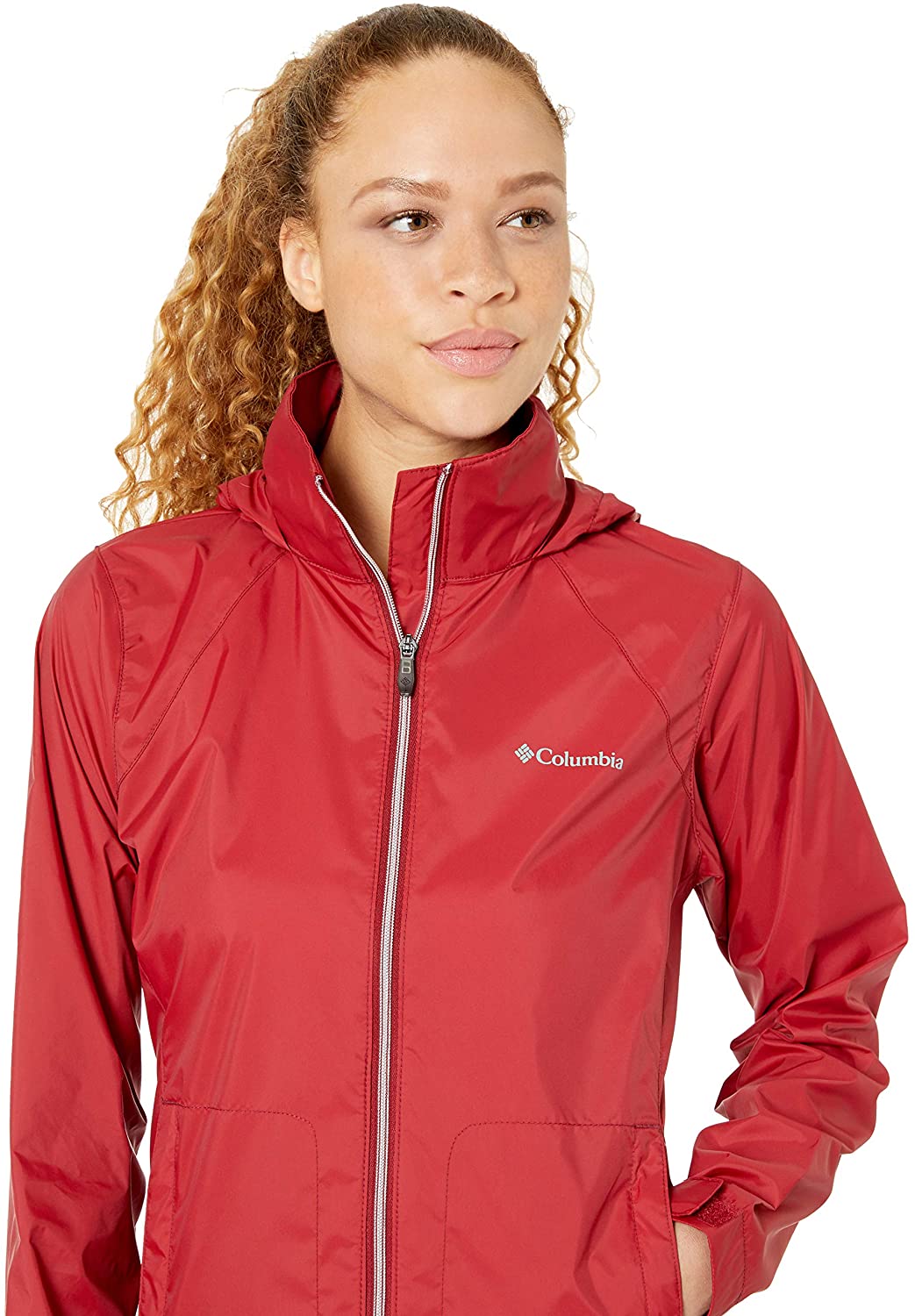 Columbia Women's Switchback Iii Adjustable Waterproof Rain Jacket