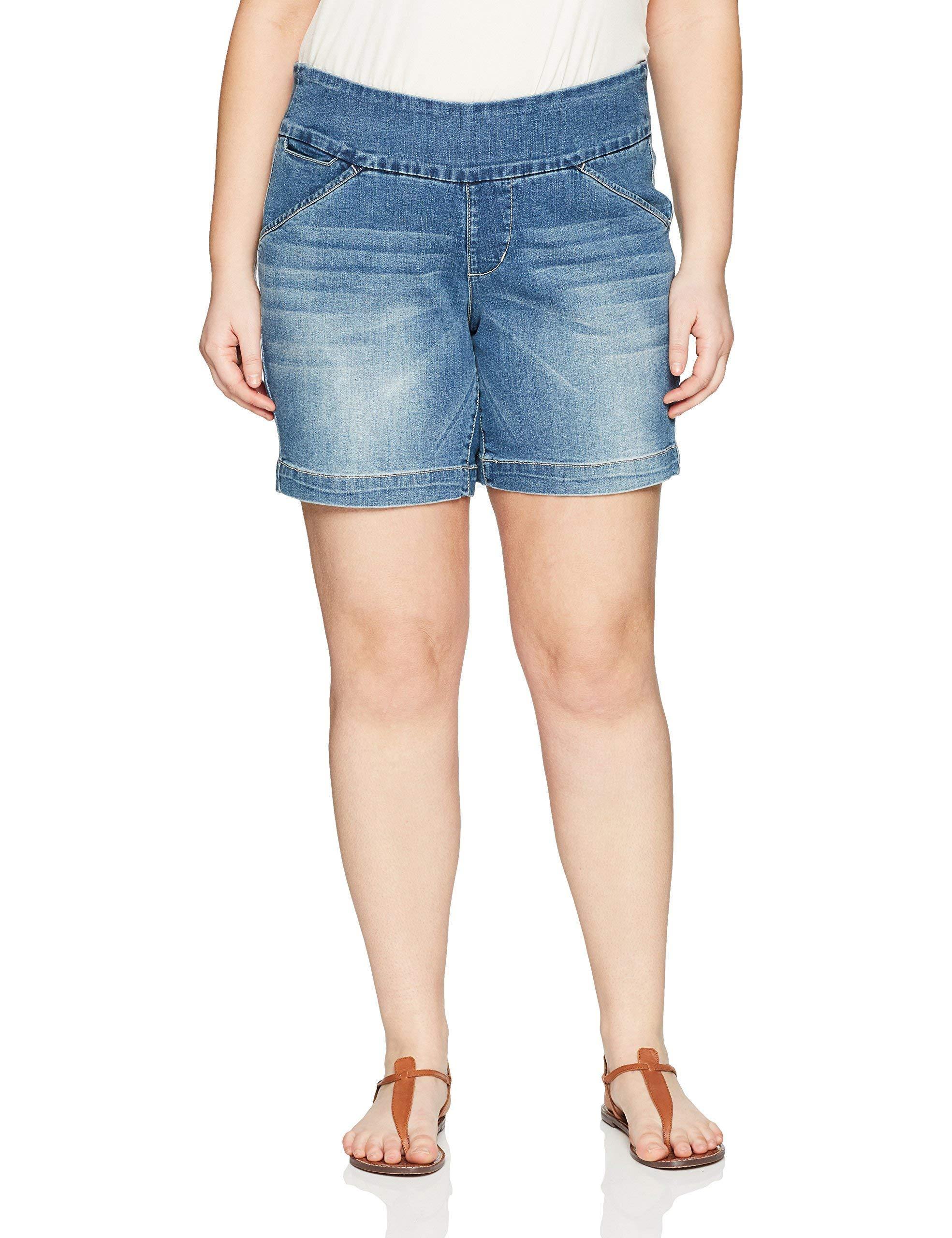 Jag Jeans Women's Plus Size Ainsley 8" Pull on Short