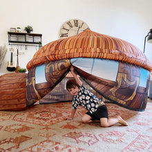 
                        
                          Muat gambar ke penampil Galeri, The Original AirFort Build A Fort in 30 Seconds, Inflatable Fort for Kids (Ocean Camo)
                        
                      