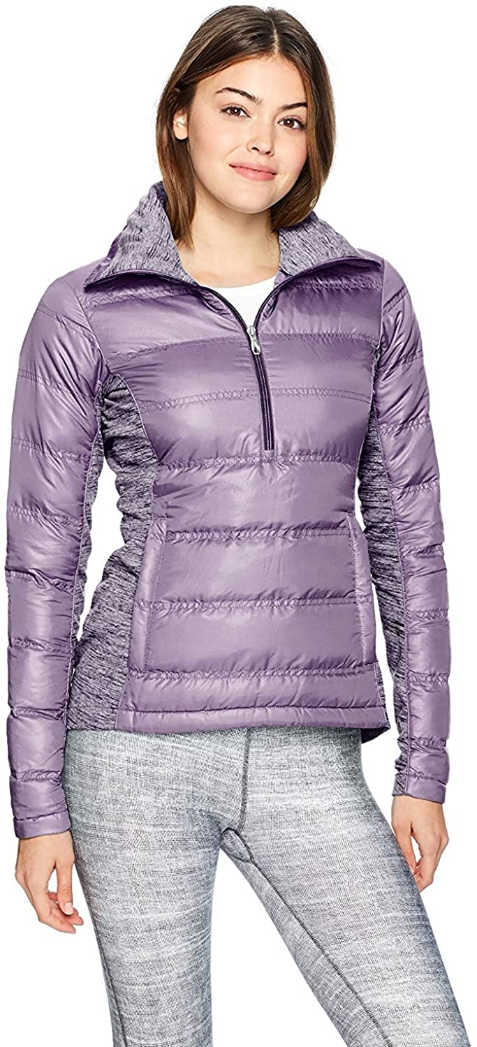 Spyder Women's Solitude 1/2 Zip Down Insulator Hybrid Jacket