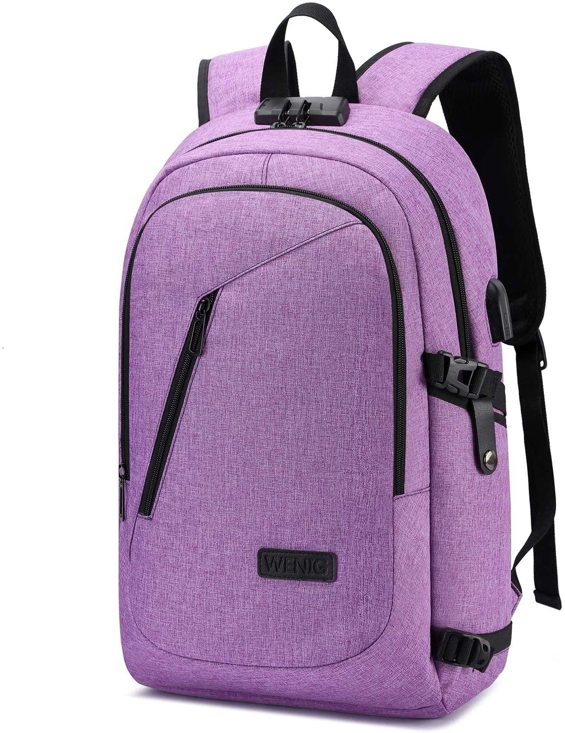 Laptop Backpack,Business Travel Anti Theft Backpack for Men Women with USB Charging Port - JOY2ESpree