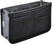 
                        
                          Load image into Gallery viewer, Vercord Purse Organizer Insert for Handbags Bag Organizers Inside Tote Pocketbook Women Nurse Nylon 13 Pockets Black Medium
                        
                      