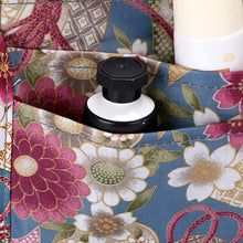 
                        
                          Load image into Gallery viewer, BTSKY New Printing Handbag Organizers Inside Purse Insert-High Capacity 13 Pockets Bag Tote Organizer with Handle Peacock Flower
                        
                      