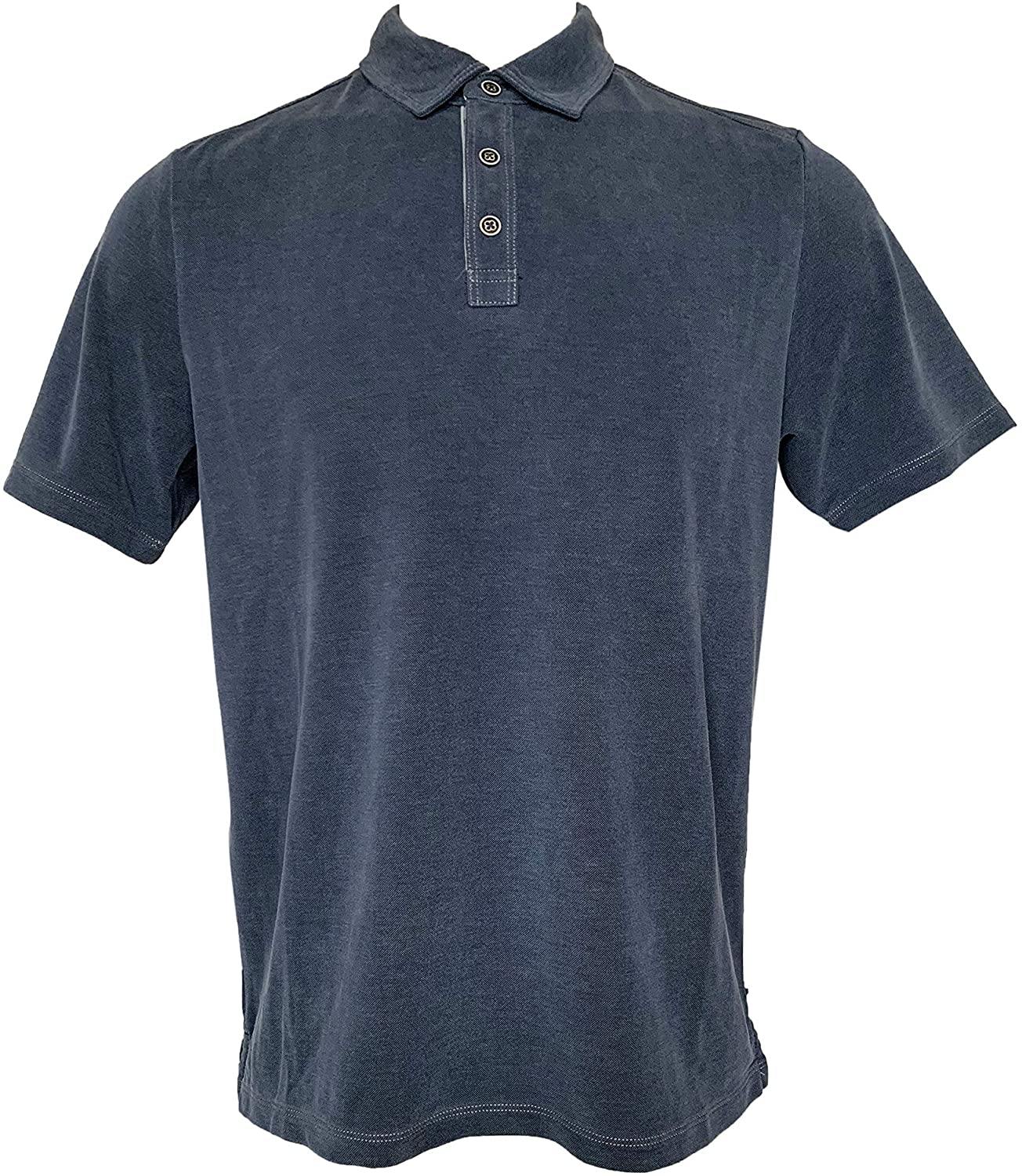 Tommy Bahama Shoreline Surf Polo Shirt Short Sleeve Three Button Soft Golf Shirts - JOY2ESpree