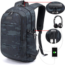 
                        
                          Load image into Gallery viewer, Travel Laptop Backpack Water Resistant Anti-Theft Bag with USB Charging Port
                        
                      