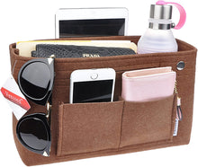 
                        
                          画像をギャラリービューアに読み込む, Vercord Felt Tote Handbag Purse Pocketbook Organizer Insert Divider Shaper Bag in Bag
                        
                      