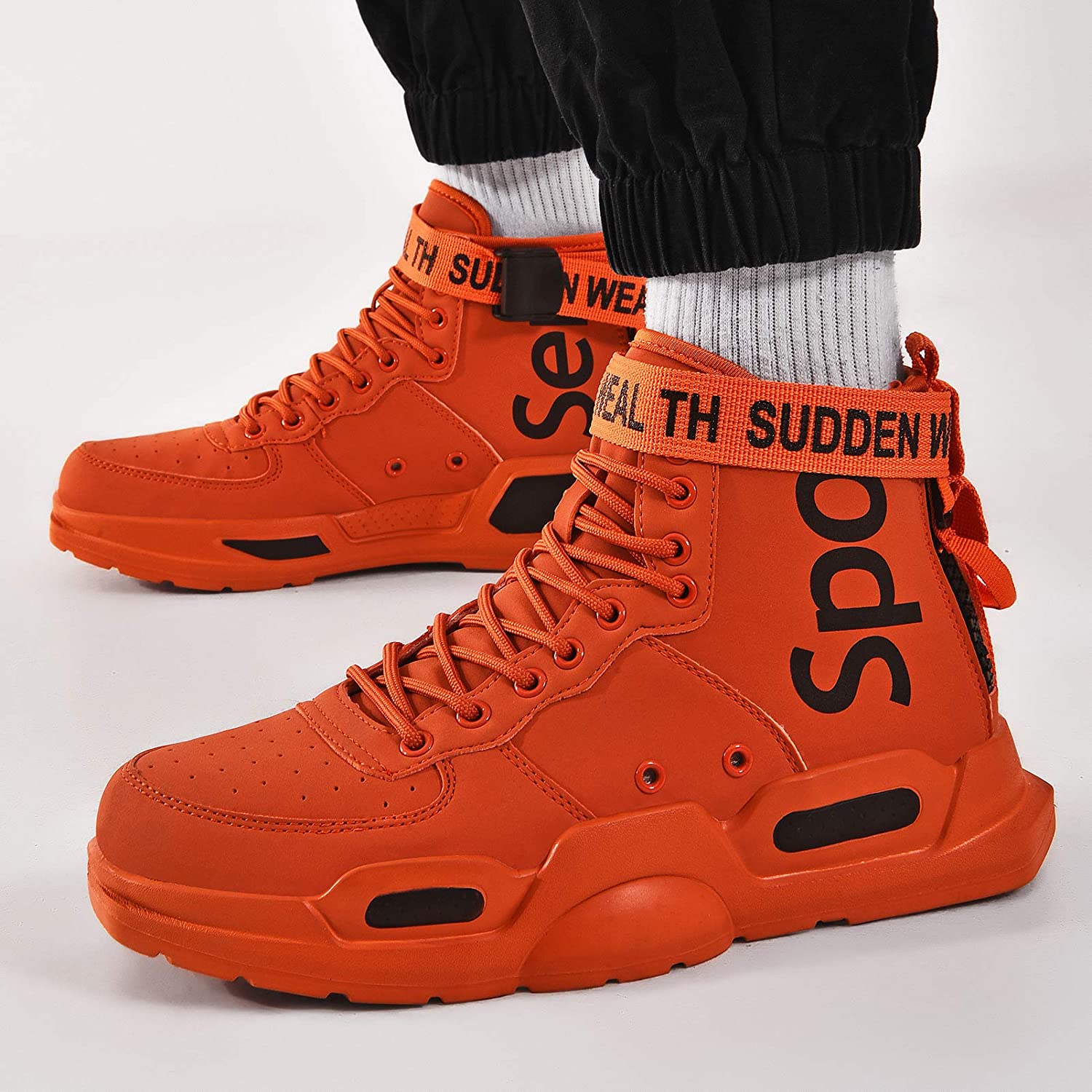 XIDISO Fashion Mens Women Sneakers High and Low Top Walking Shoes Sport Athletic Casual Shoe for Men