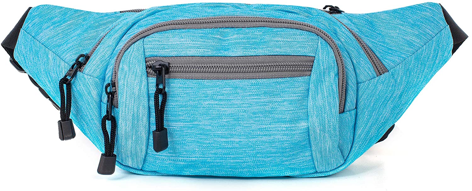 TOPERIN Fashion Fanny Pack Cute Running Belt Waist Pack Running Waist Bag Belt