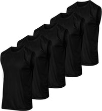 
                        
                          画像をギャラリービューアに読み込む, Real Essentials 5 Pack: Men's Mesh Active Athletic Tech Tank Top - Workout &amp; Training Activewear
                        
                      