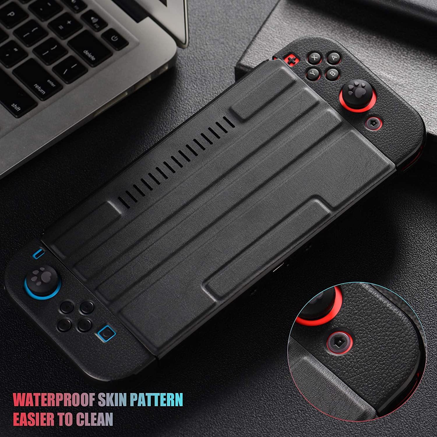 UYIYE Case for Switch - Protective Hard Case for Switch- Dockable TPU Shell Cover for Handheld Video Game Controller - Case Cover for Switch - JOY2ESpree