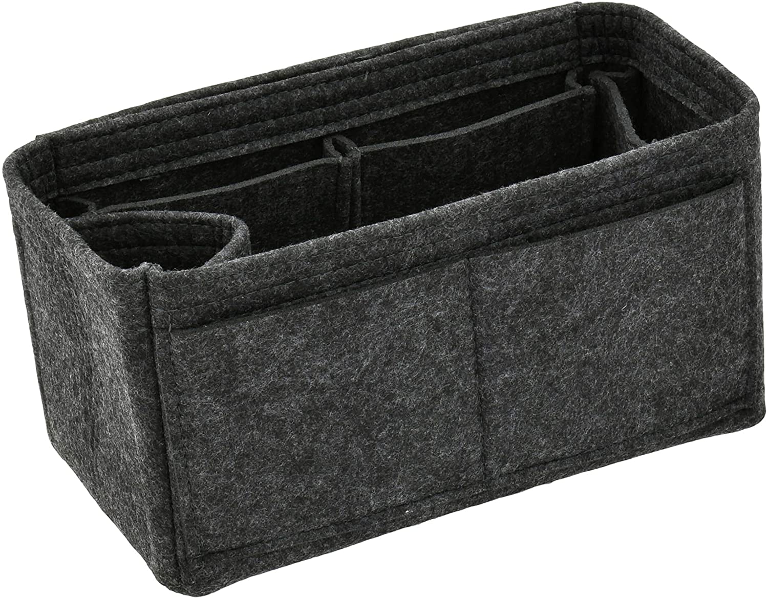 Felt Handbag Organizer Insert - Multi Pocket Bag and Tote Organizer Shaper Liner Insert