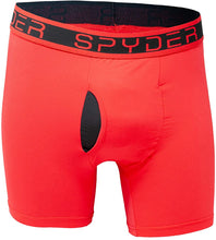 
                        
                          Load image into Gallery viewer, Spyder Performance Mesh Mens Boxer Briefs Sports Underwear 3 Pack W/Fly Front
                        
                      