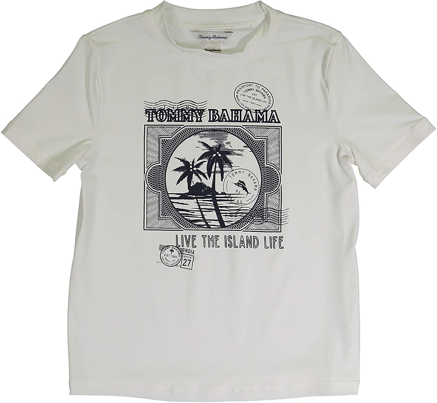 Tommy Bahama Boys' Rashguard Top Swim Shirt