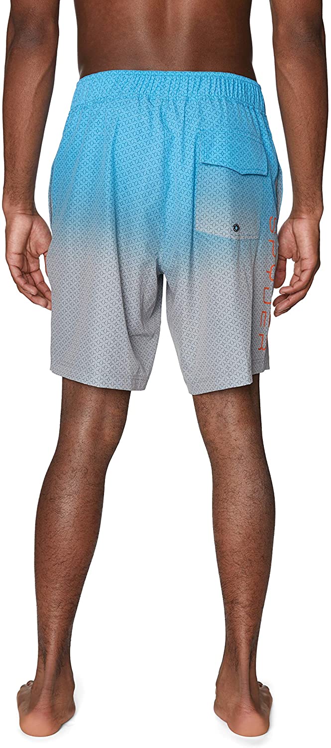Spyder Men's 9" Geo Print Hybrid Board Short