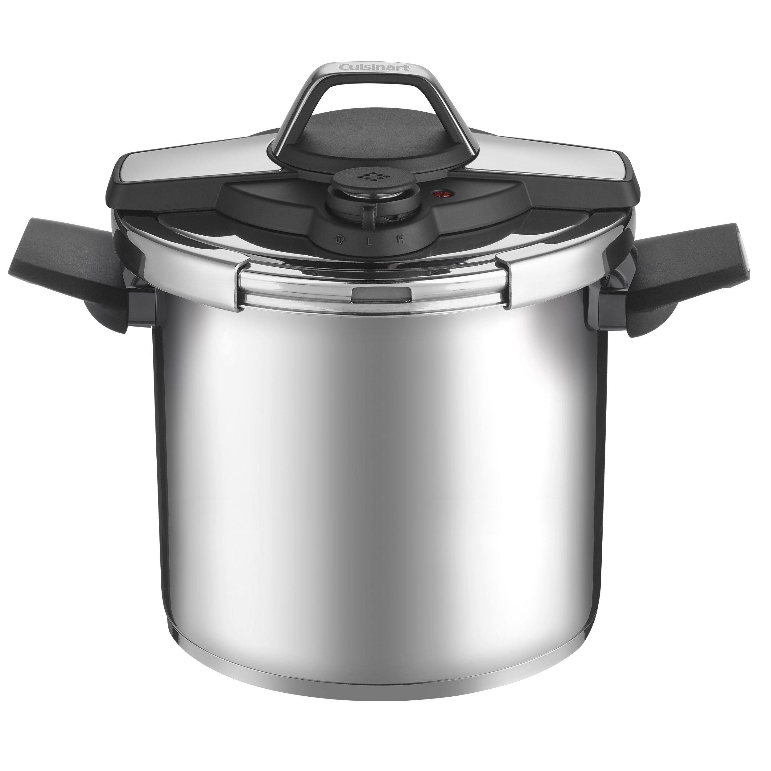 Cuisinart Professional Collection Stainless Pressure cooker, Medium, Silver - JOY2ESpree