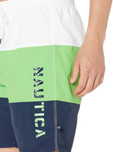 
                        
                          画像をギャラリービューアに読み込む, Nautica Men's Quick Dry Classic Logo Tri-Block Series Swim Trunk - JOY2ESpree
                        
                      