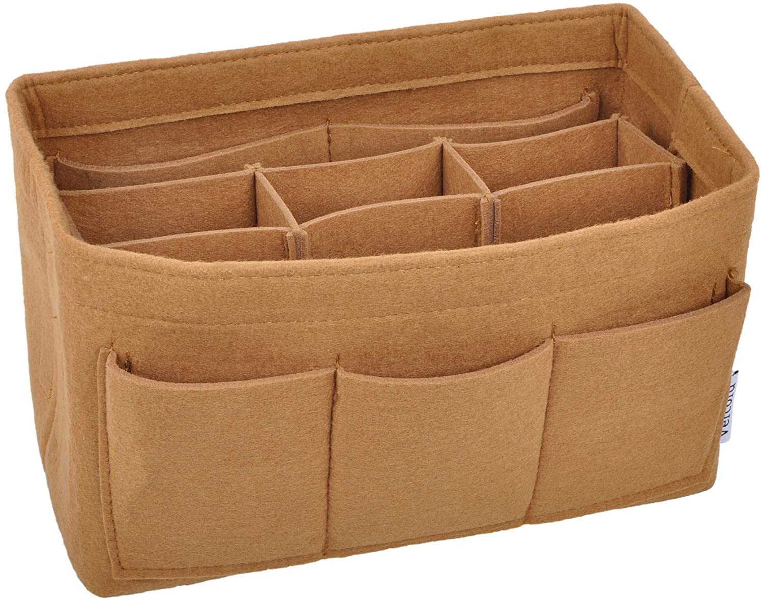 Vercord Felt Purse Organizer Handbag Insert Liner Shaper Bag in Bags for Speedy Neverfull Tote