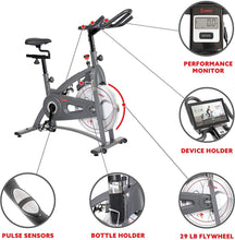 
                        
                          Cargar imagen en el visor de la galería, Sunny Health &amp; Fitness Endurance Series Magnetic Indoor Cycling Exercise Bike - JOY2ESpree
                        
                      