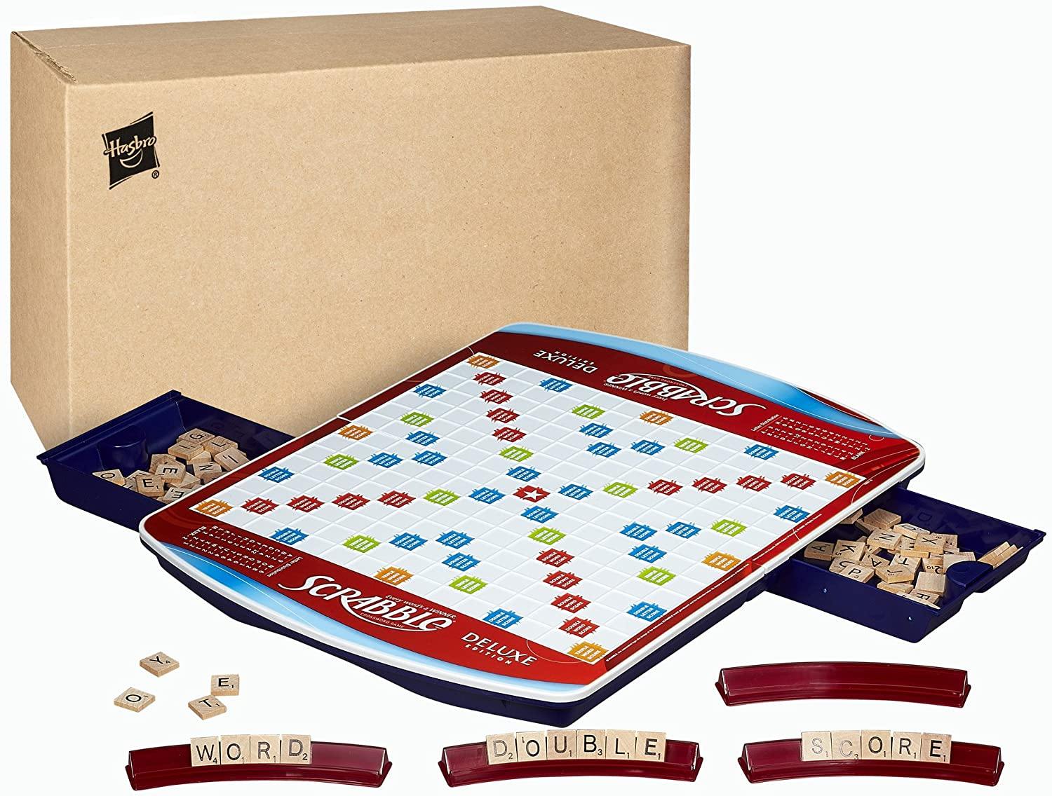 Hasbro Scrabble Deluxe Edition (Amazon Exclusive)