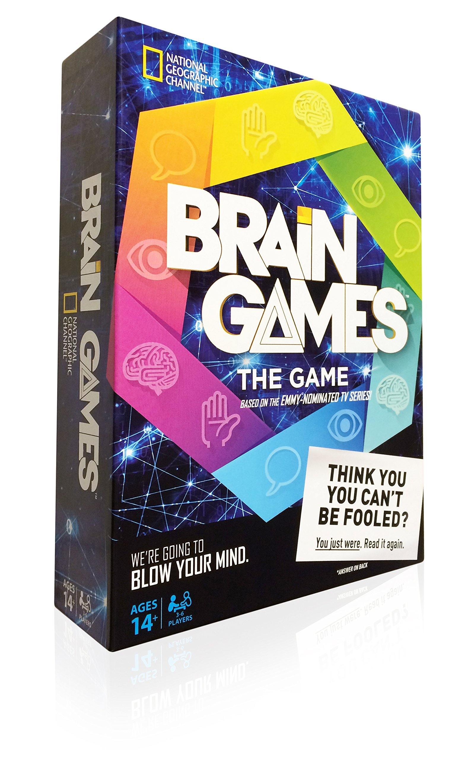 Brain Games - The Game - Based on the Emmy Nominated National Geographic Channel TV Series - JOY2ESpree