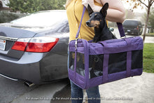 
                        
                          Load image into Gallery viewer, Sherpa Original Deluxe Airline Approved Pet Carrier, Medium, Black
                        
                      