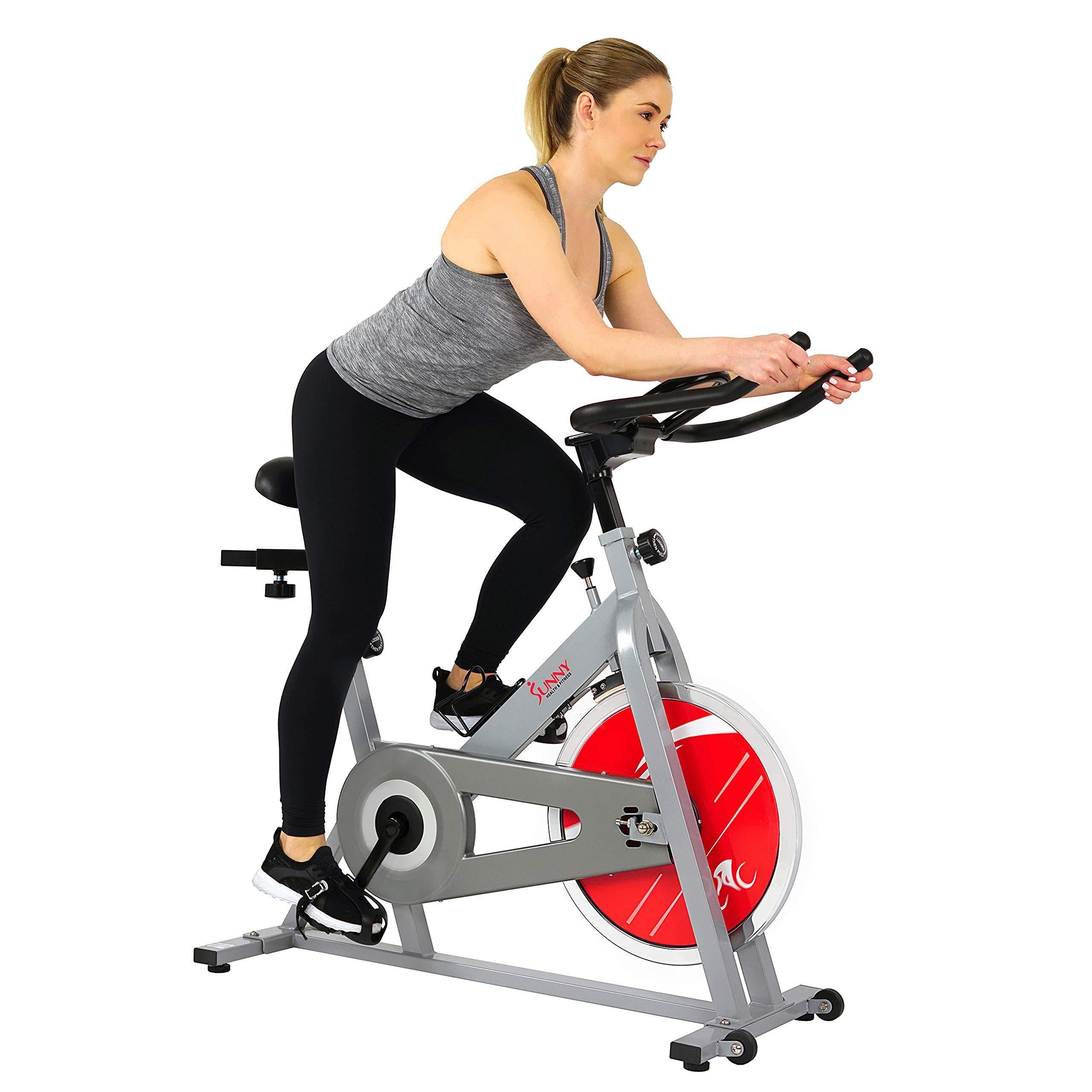 Sunny Health & Fitness Stationary Indoor Cycling Exercise Bike - SF-B1001/S - JOY2ESpree