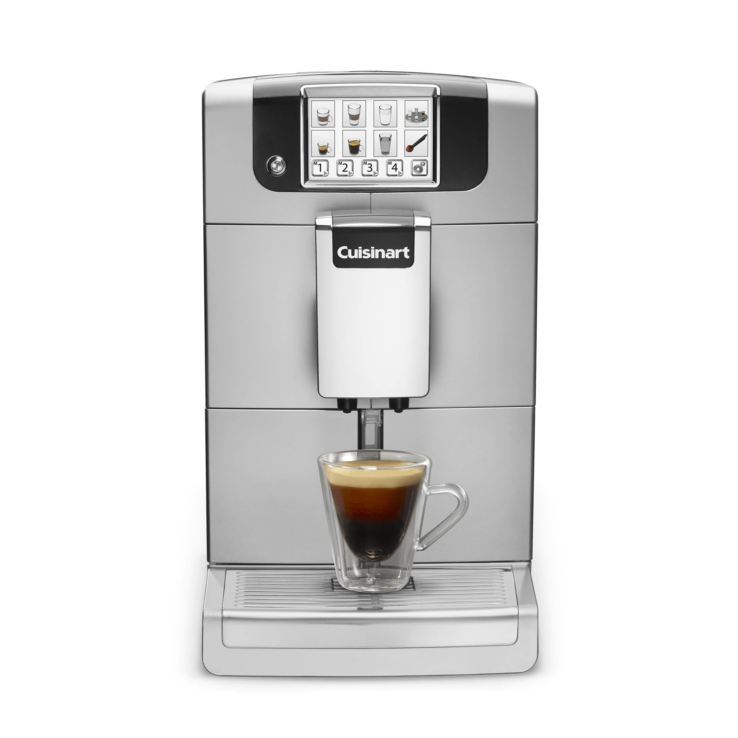 Cuisinart EM-1000 espresso Machine, Silver - JOY2ESpree