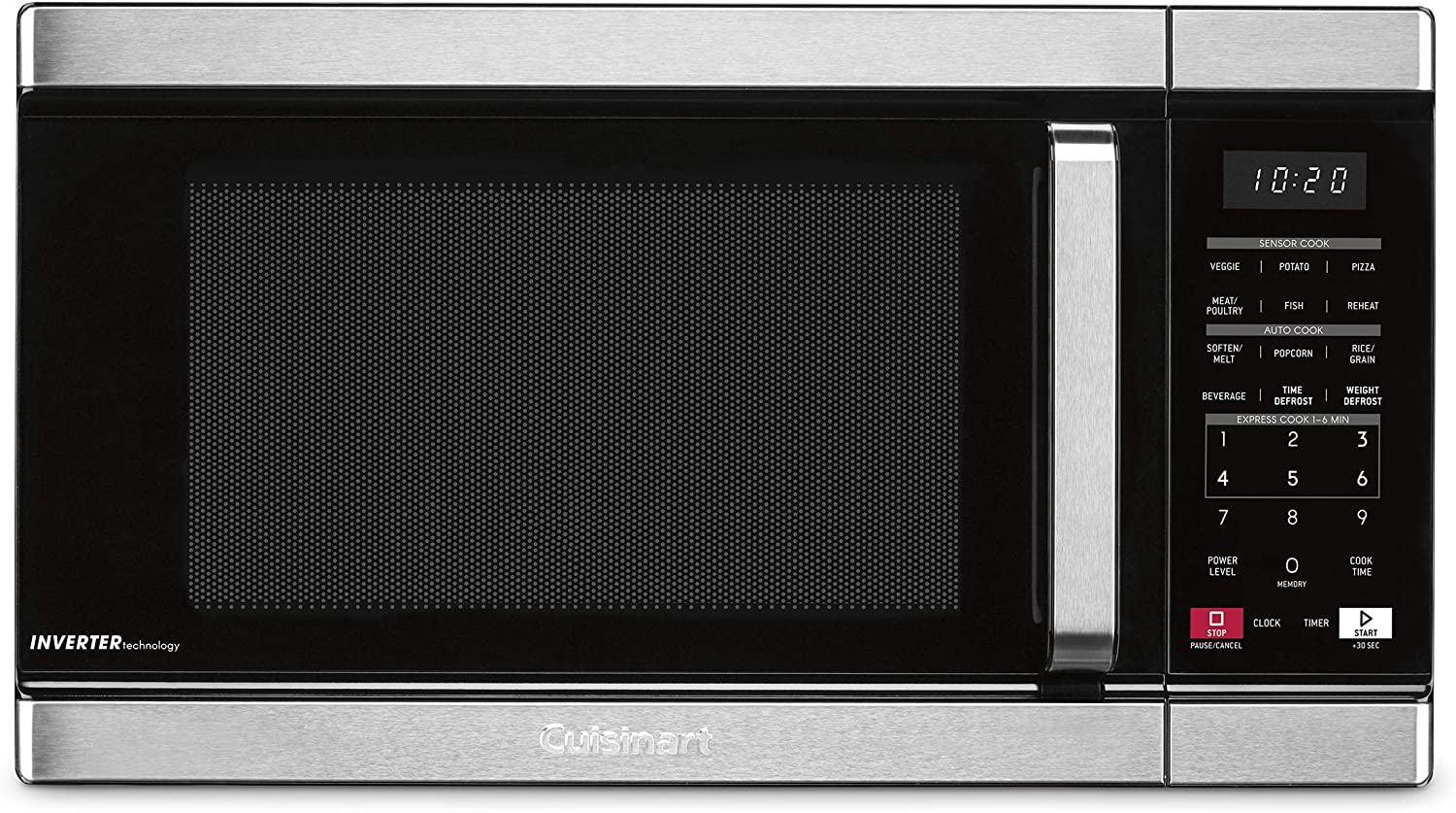 Cuisinart CMW-110 Stainless Steel Microwave Oven, Silver - JOY2ESpree