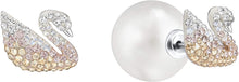 
                        
                          Load image into Gallery viewer, SWAROVSKI Women's Iconic Swan Crystal Jewelry Collection, Rhodium Finish - JOY2ESpree
                        
                      
