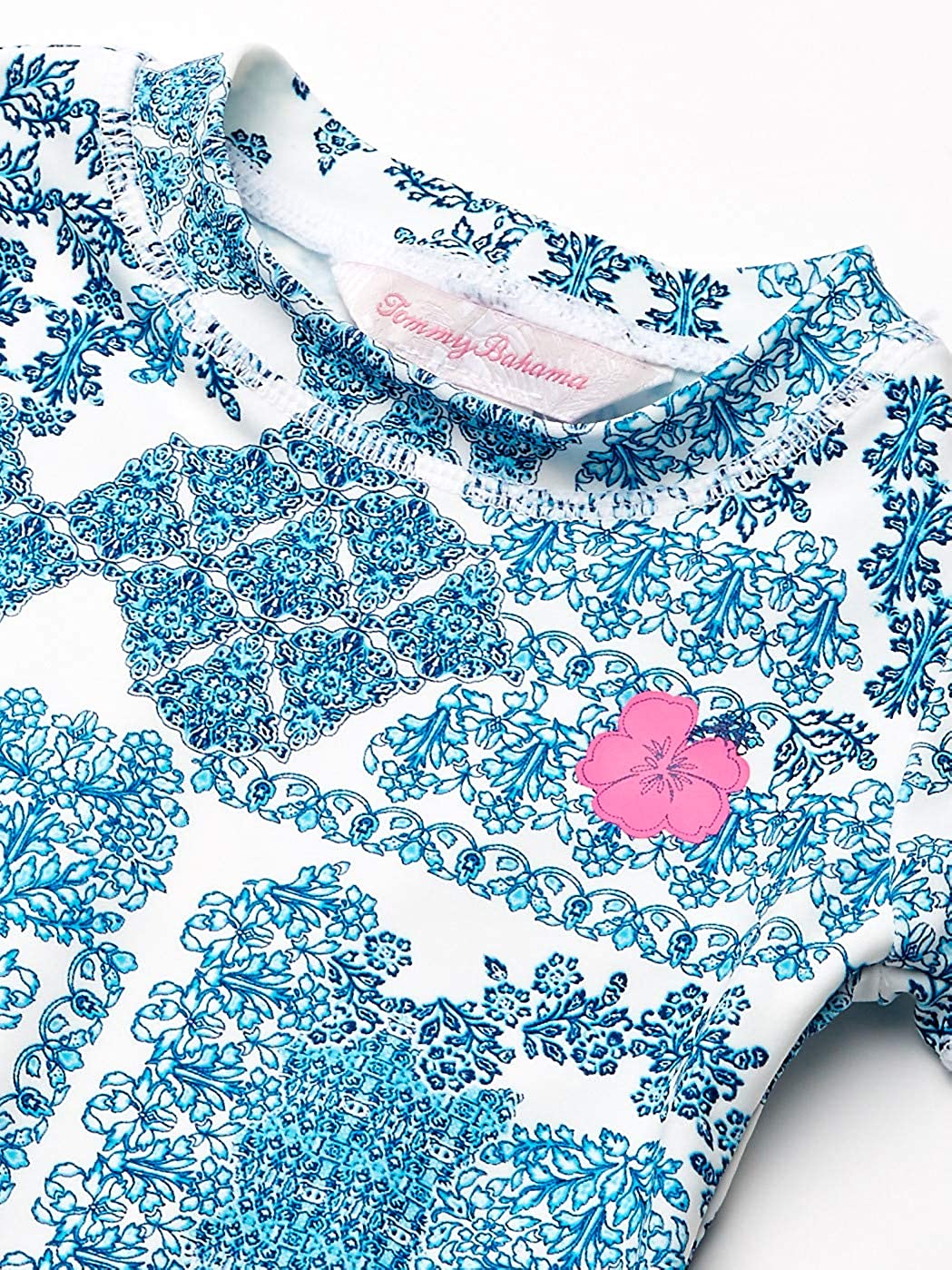 Tommy Bahama Girls' 2-Piece Rashguard and Swim Bottoms Set