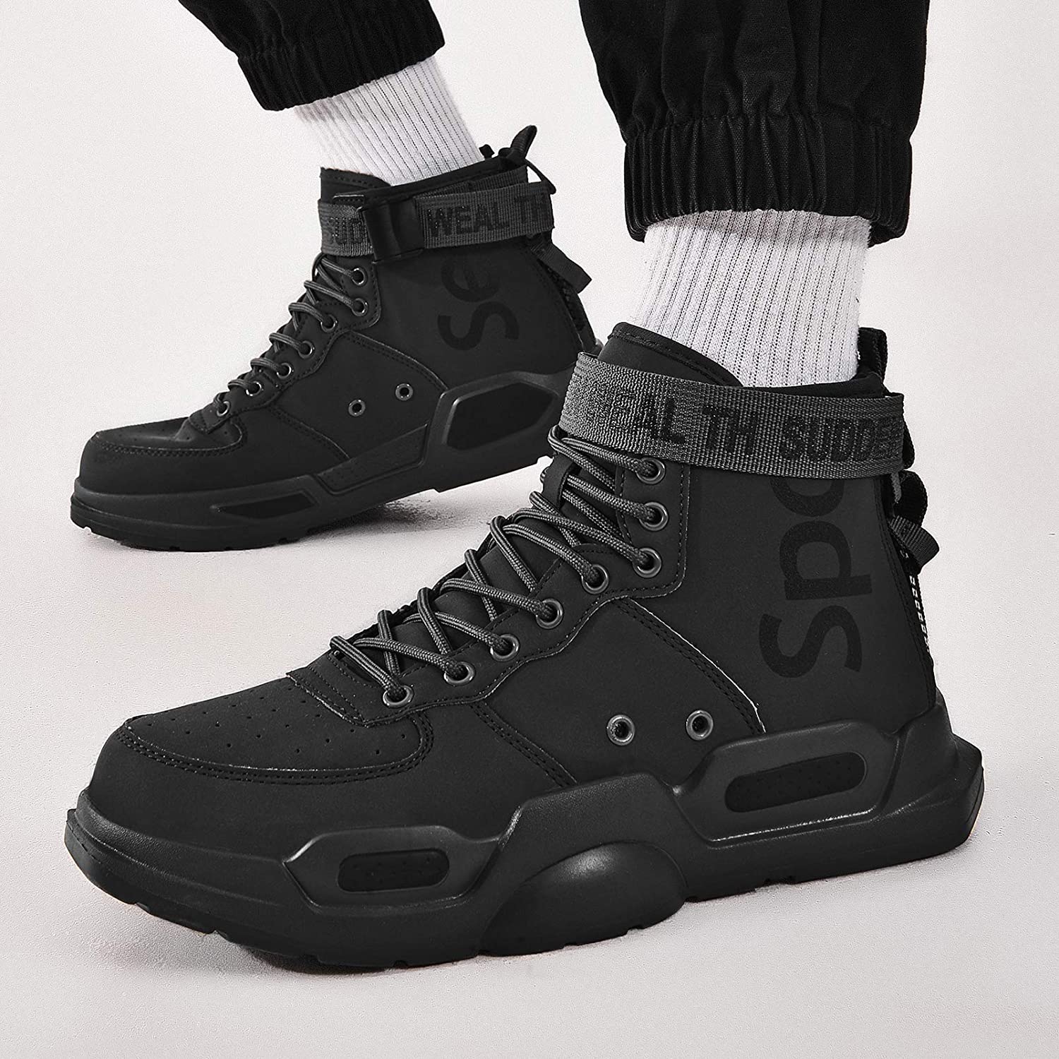 XIDISO Fashion Mens Women Sneakers High and Low Top Walking Shoes Sport Athletic Casual Shoe for Men