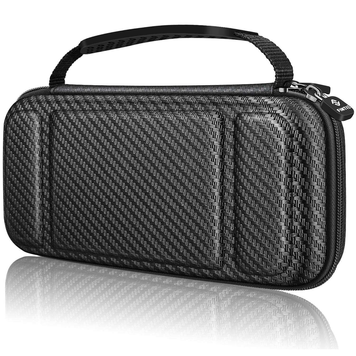 Fintie Carry Case for Nintendo Switch Lite 2019 - [Shockproof] Hard Shell Protective Cover Bag with 15 Game Card/2 Micro SD Card Slots - JOY2ESpree