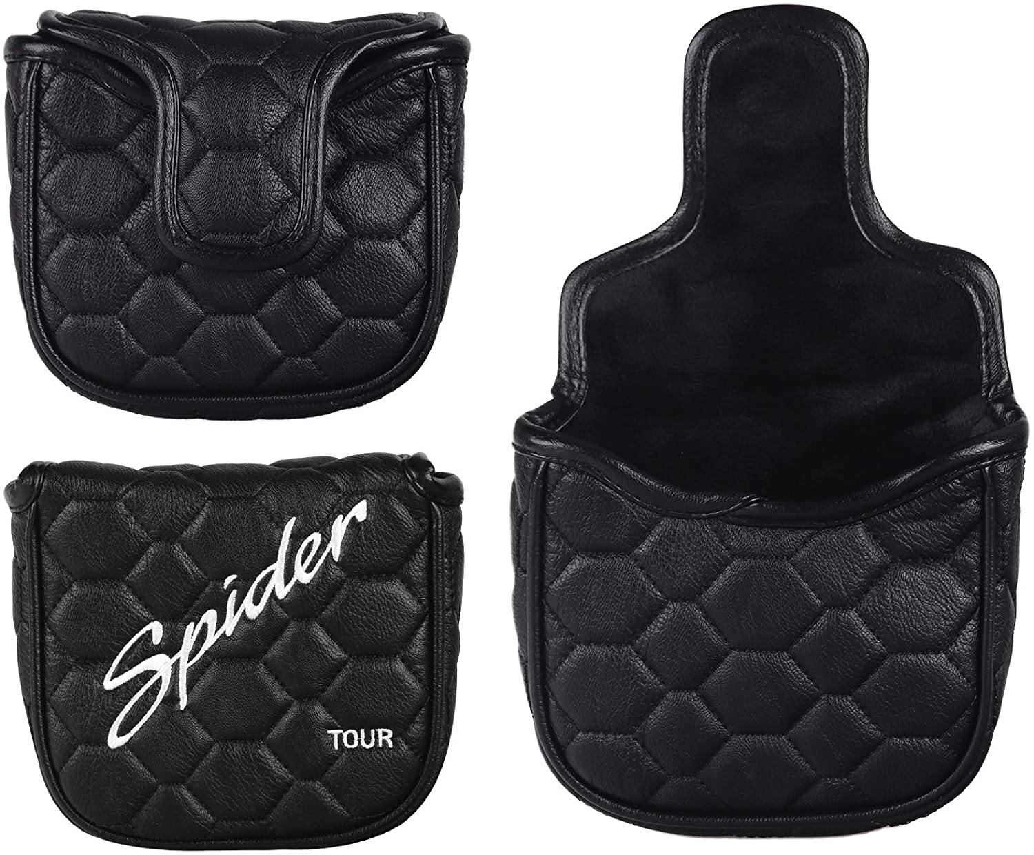 mytag Golf Heel Shafted Mallet Putter Headcover Strong Magnetic Closure for Taylormade Spider Tour - JOY2ESpree