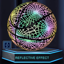 
                        
                          गैलरी व्यूवर में इमेज लोड करें, KPASON Basketball Holographic Glow in The Dark Basketball - JOY2ESpree
                        
                      