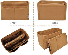
                        
                          將圖片載入圖庫檢視器 Vercord Felt Organizer Insert for Purse Handbag Tote Bag in Bag Inside Shaper Divider Neo Beige Small
                        
                      