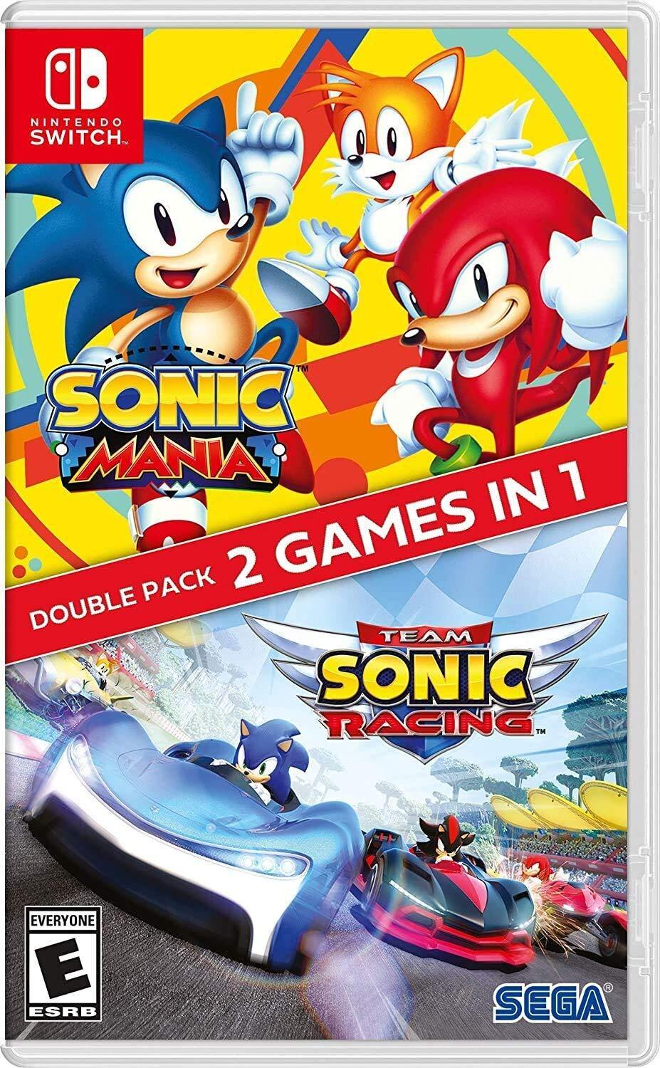 Sonic Mania + Team Sonic Racing Double Pack - Nintendo Switch - JOY2ESpree