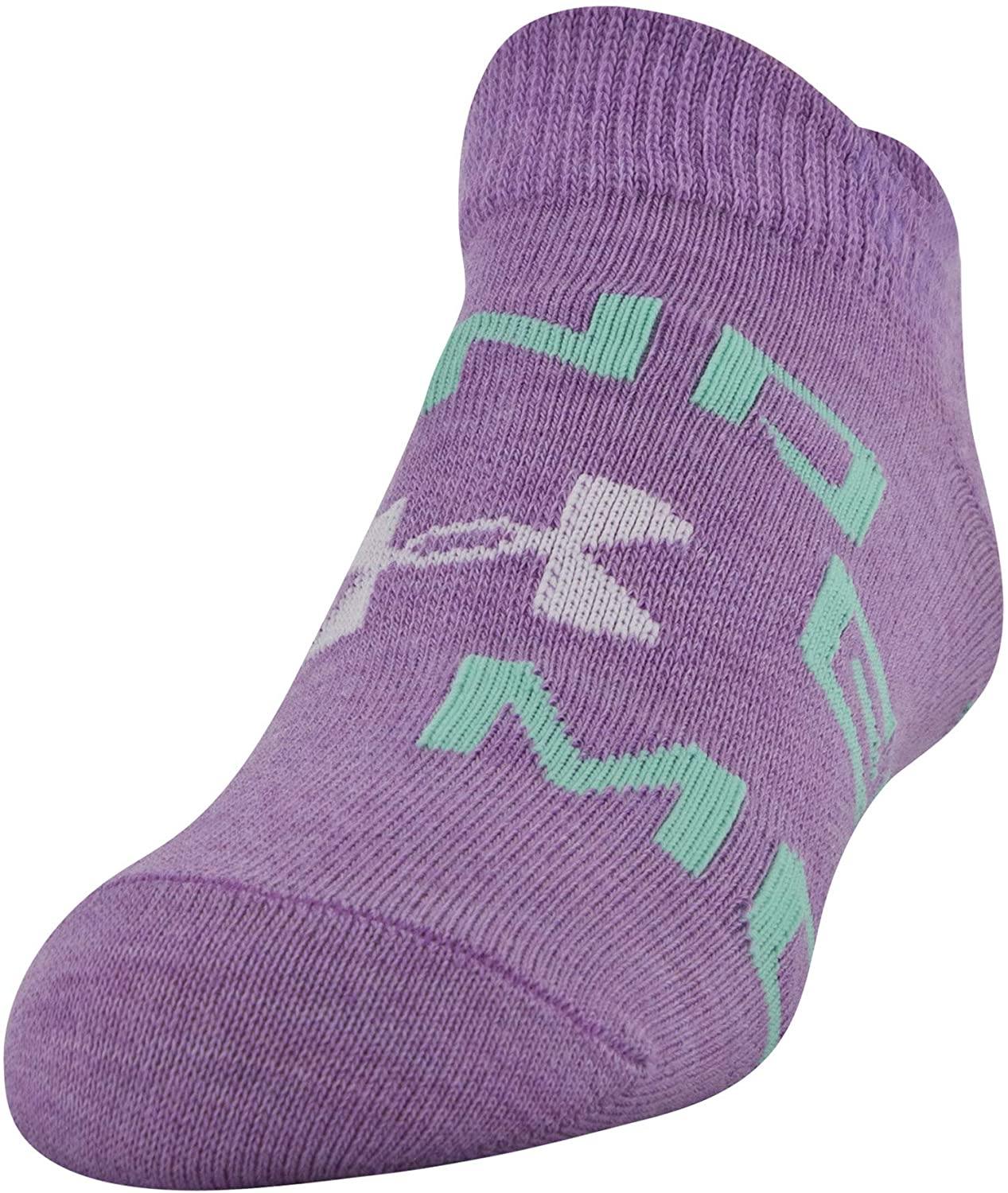 Under Armour Youth Essential 2.0 No Show Socks, 6-Pairs