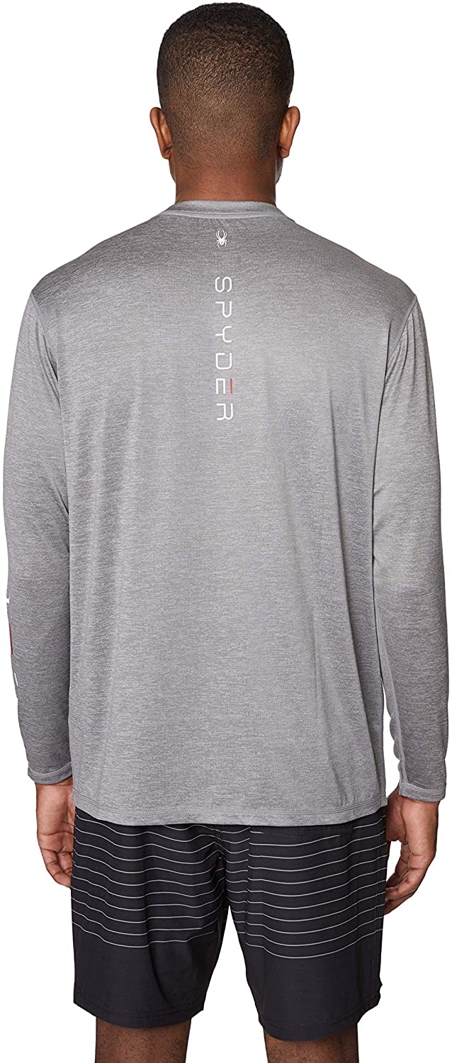 Spyder Men's Heather Long Sleeve Rashguard