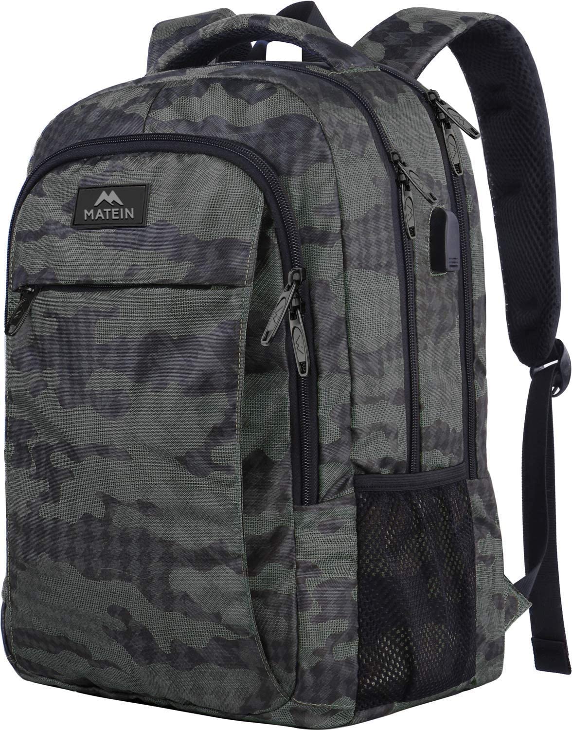 Matein Travel Laptop Backpack, Business Anti Theft Slim Durable Laptops Backpack