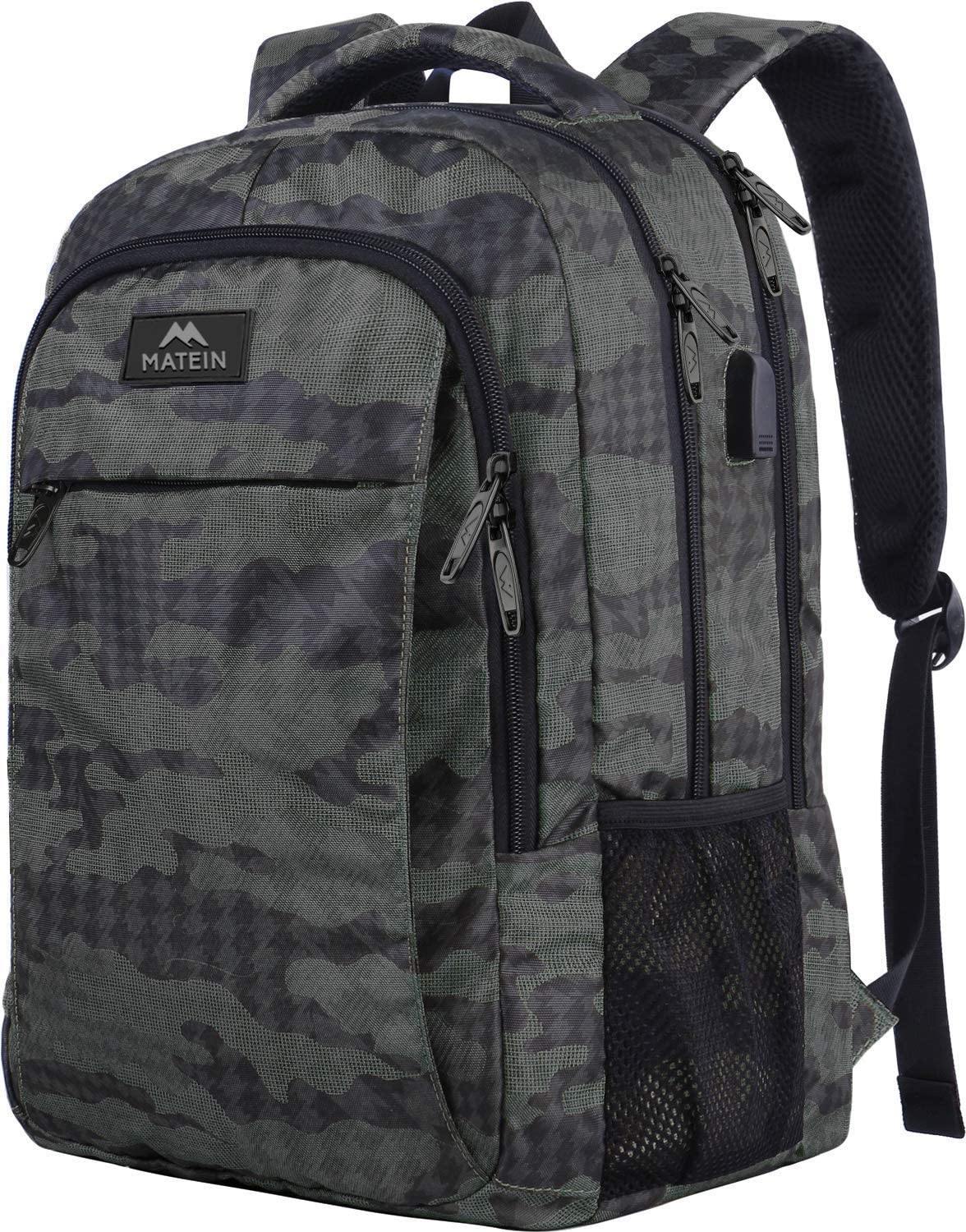 Matein Travel Laptop Backpack, Business Anti Theft Slim Durable Laptops Backpack - JOY2ESpree