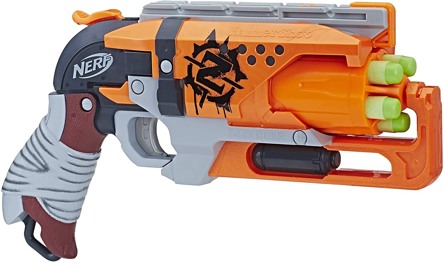 NERF Zombie Strike Hammer Shot Elite Toy Gun