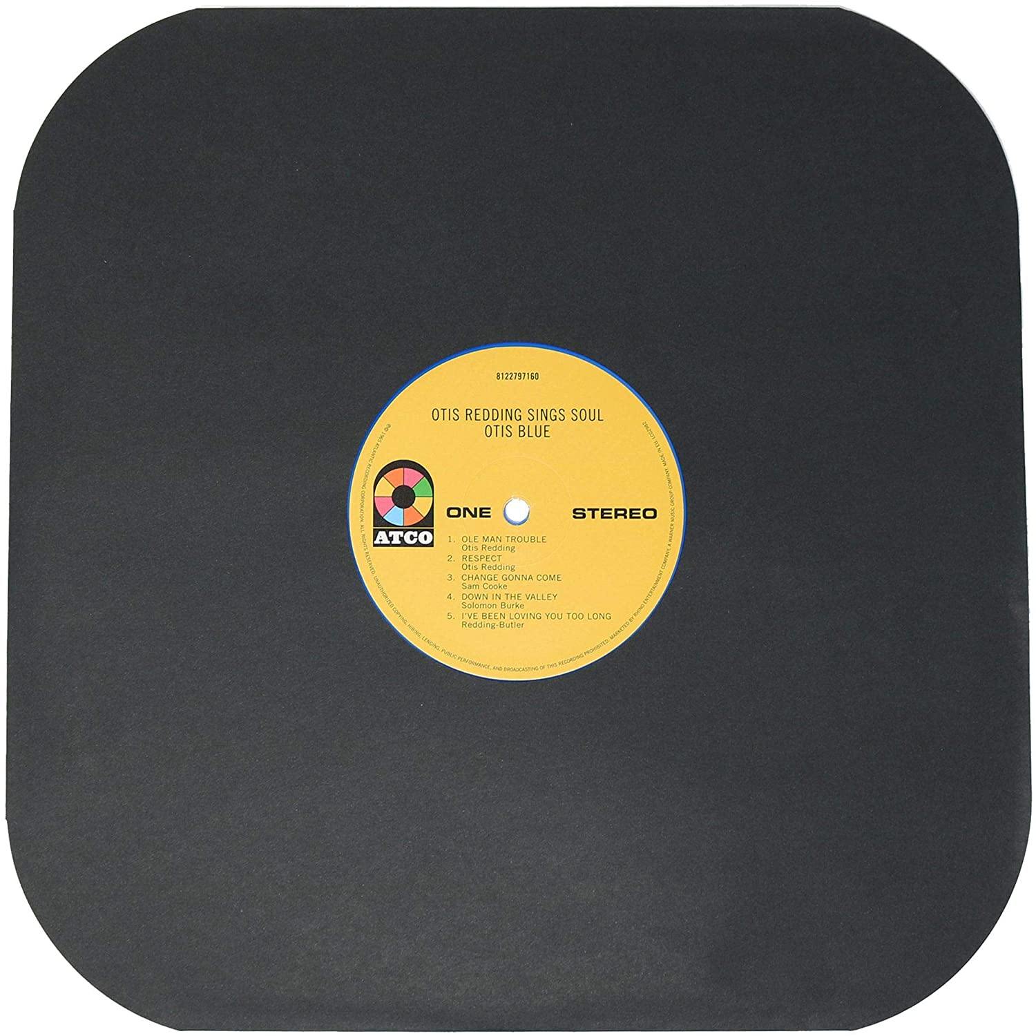 BIG FUDGE Black Special Edition | Vinyl Record Inner Sleeves 50x | Made from Heavyweight & Acid Free Paper - JOY2ESpree
