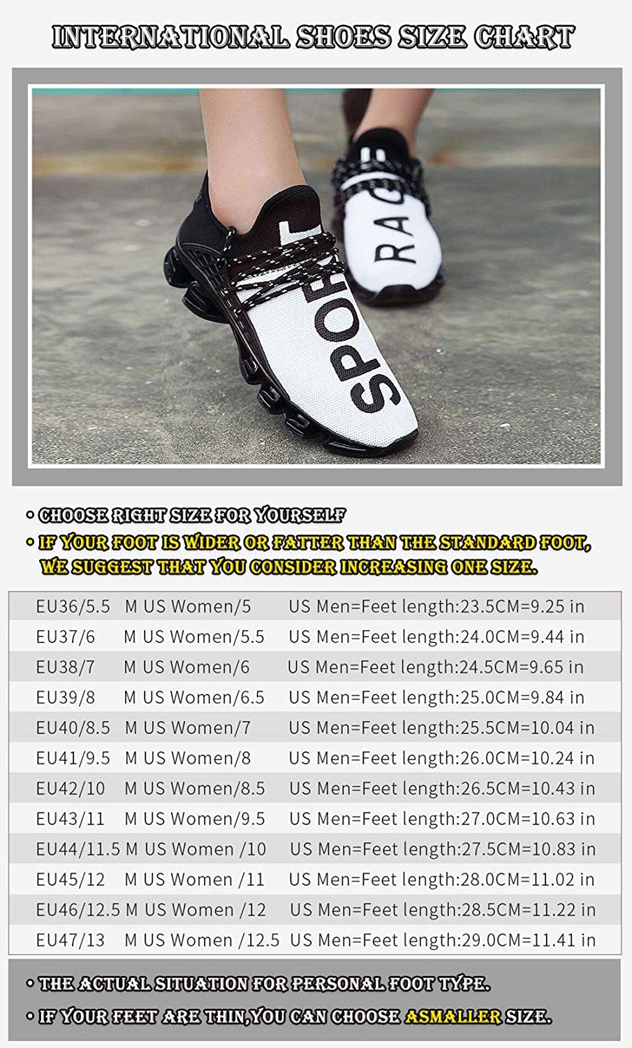 mitvr Men's Running Shoes Casual Sneakers Athletic Fashion Tennis Sports Shoes for Women