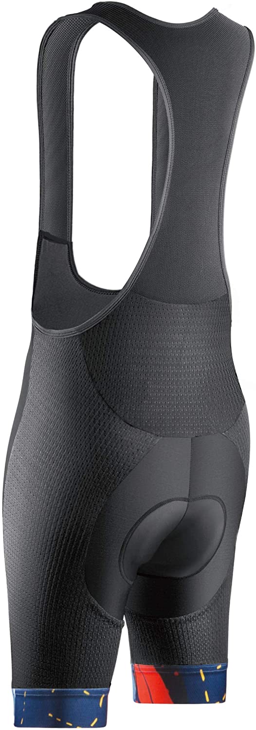 CEROTI Men Summer Mesh Cycling Bib Shorts Padded, Air Cool Carbon Bike Bibs, Lasting Compression PRO Bibs