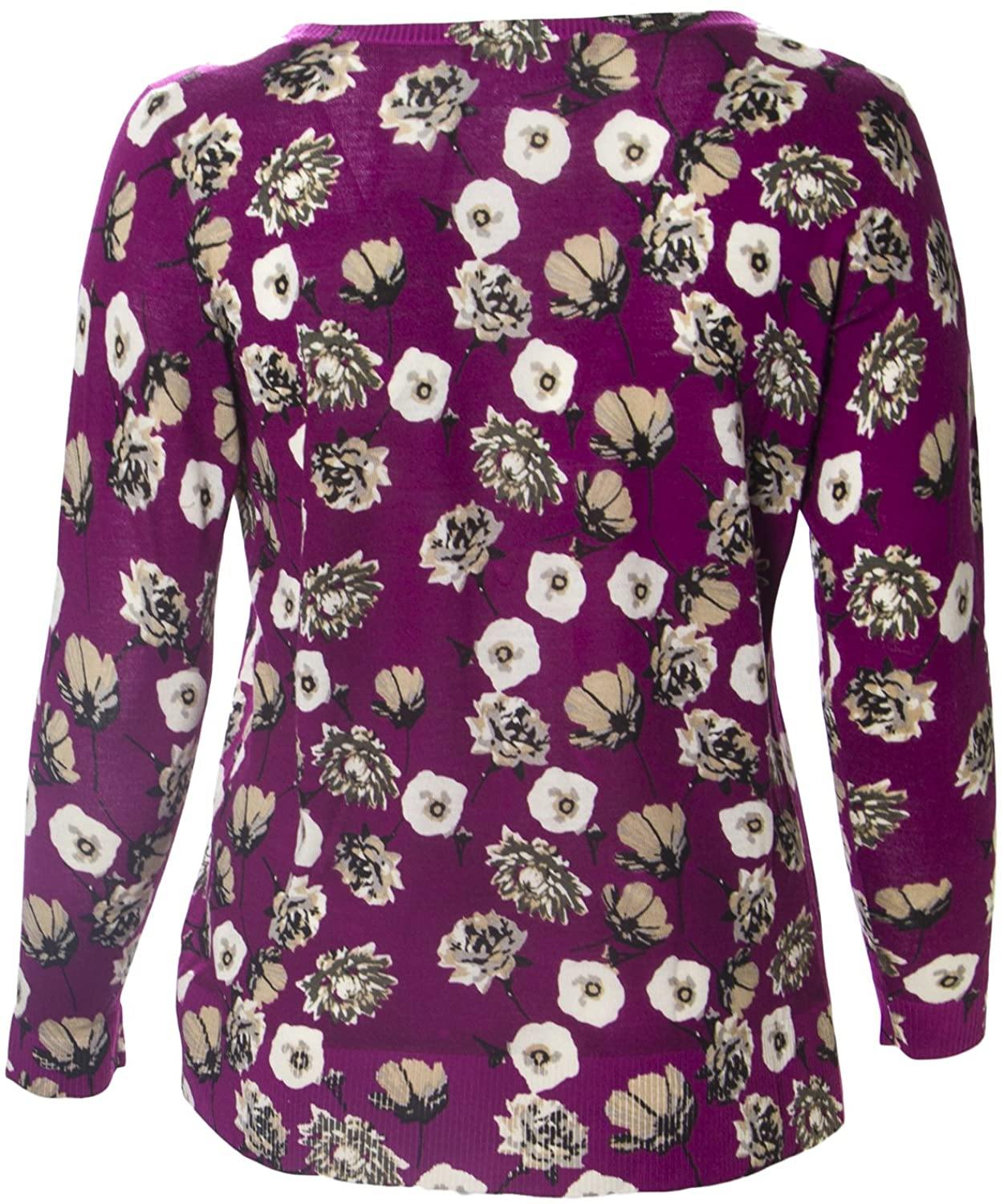 Marina Rinaldi Women's Abbazia Printed Sweater - JOY2ESpree