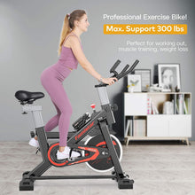 
                        
                          गैलरी व्यूवर में इमेज लोड करें, Famistar 40 lbs Quiet Flywheel 300 lbs Capacity Exercise Bike, Indoor Cycling Bike Stationary with LCD Display - JOY2ESpree
                        
                      