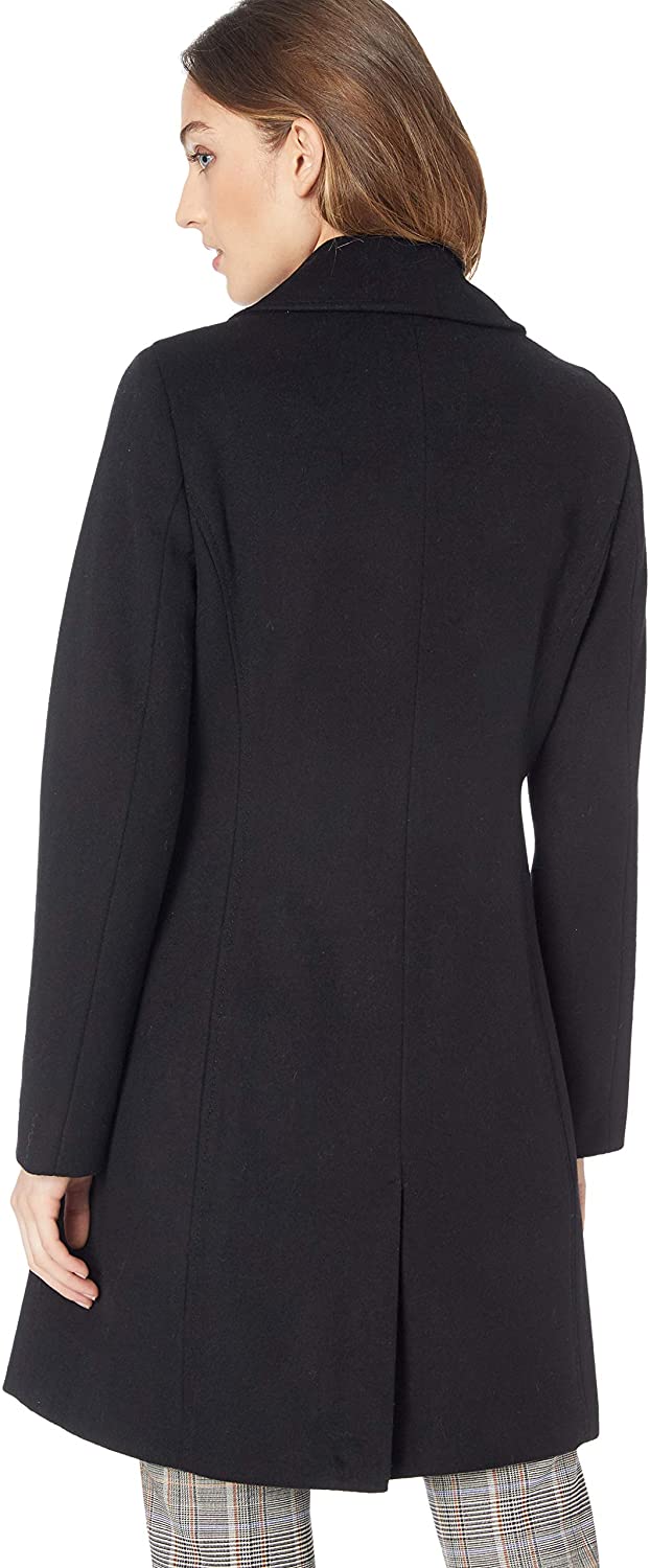 Calvin Klein womens Classic Cashmere Wool Blend Coat