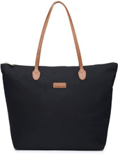 
                        
                          गैलरी व्यूवर में इमेज लोड करें, NNEE Water Resistant Light Weight Nylon Tote Bag Handbag
                        
                      